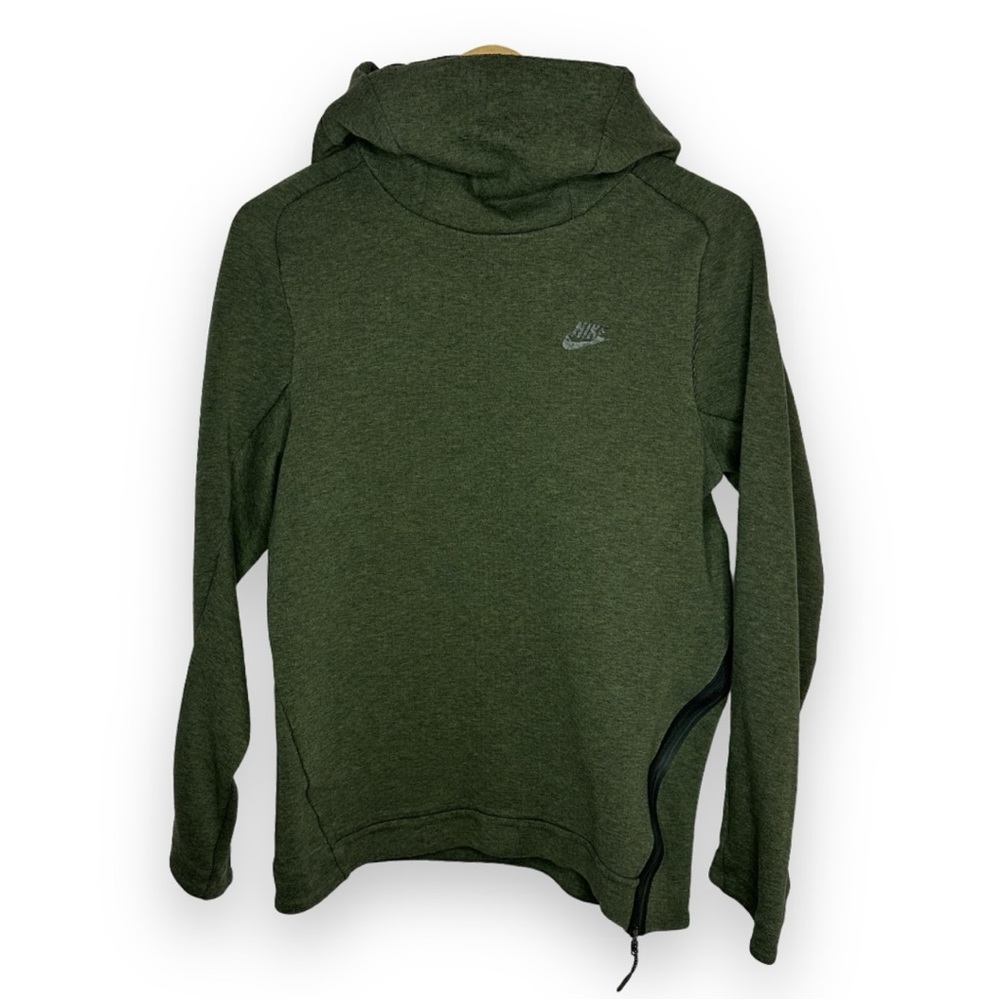 Nike Cowlneck Dri-fit Hoodie in Dark Green Size S
